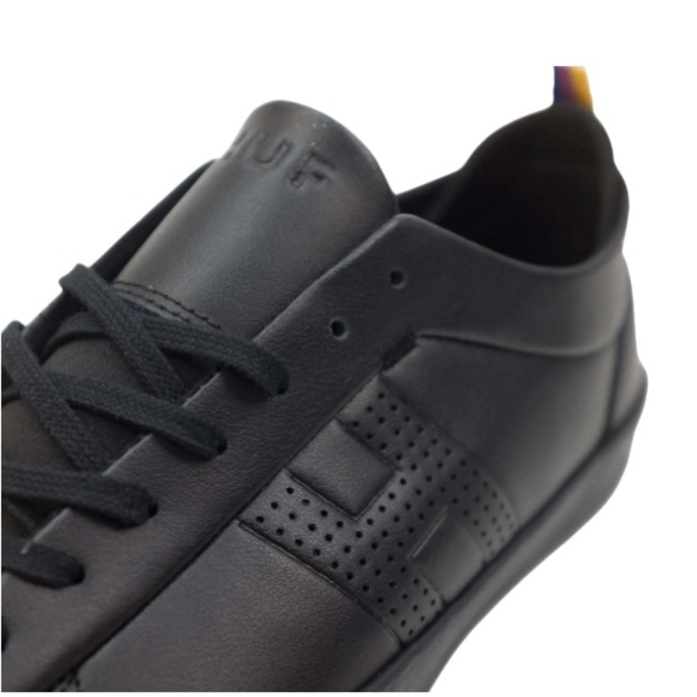 HUF Sakate Boy's Shoes Clive Rizzo Black Sneakers - Picture 2 of 7